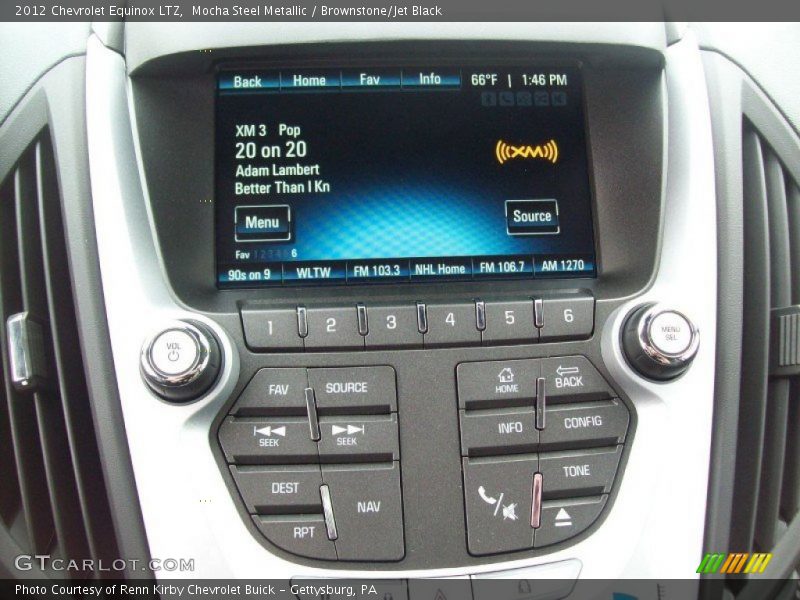 Mocha Steel Metallic / Brownstone/Jet Black 2012 Chevrolet Equinox LTZ