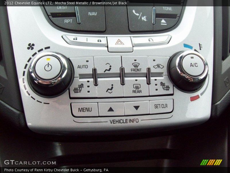 Mocha Steel Metallic / Brownstone/Jet Black 2012 Chevrolet Equinox LTZ