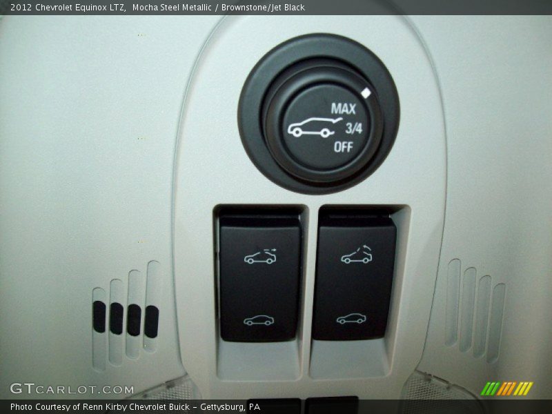 Mocha Steel Metallic / Brownstone/Jet Black 2012 Chevrolet Equinox LTZ