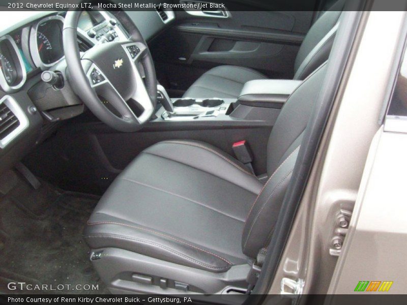 Mocha Steel Metallic / Brownstone/Jet Black 2012 Chevrolet Equinox LTZ