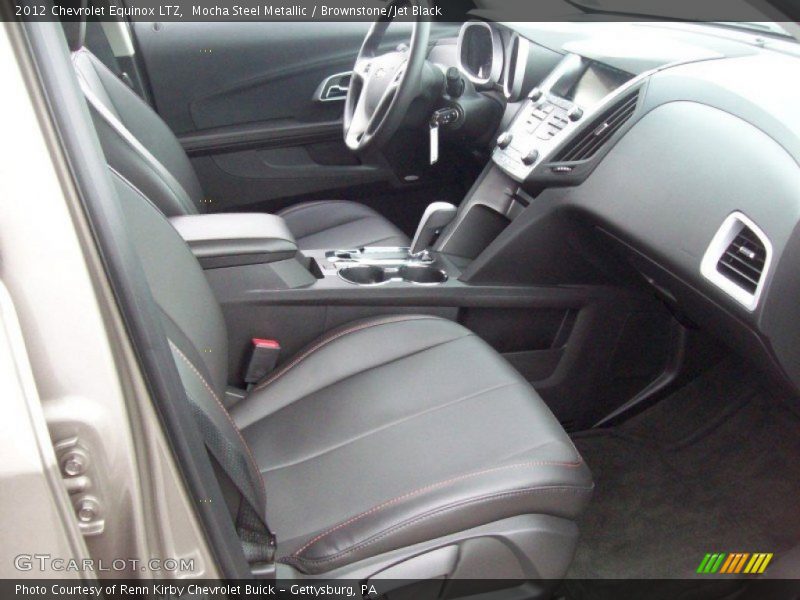 Mocha Steel Metallic / Brownstone/Jet Black 2012 Chevrolet Equinox LTZ