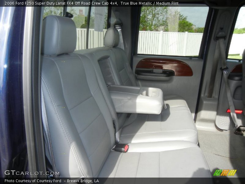 True Blue Metallic / Medium Flint 2006 Ford F250 Super Duty Lariat FX4 Off Road Crew Cab 4x4