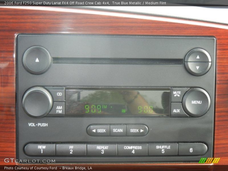 True Blue Metallic / Medium Flint 2006 Ford F250 Super Duty Lariat FX4 Off Road Crew Cab 4x4
