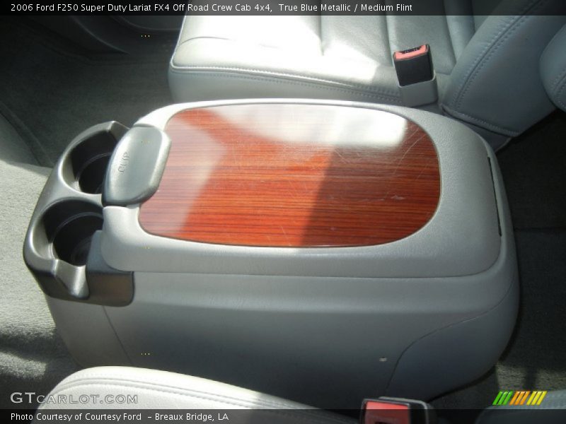 True Blue Metallic / Medium Flint 2006 Ford F250 Super Duty Lariat FX4 Off Road Crew Cab 4x4