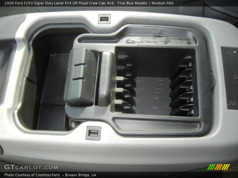 True Blue Metallic / Medium Flint 2006 Ford F250 Super Duty Lariat FX4 Off Road Crew Cab 4x4