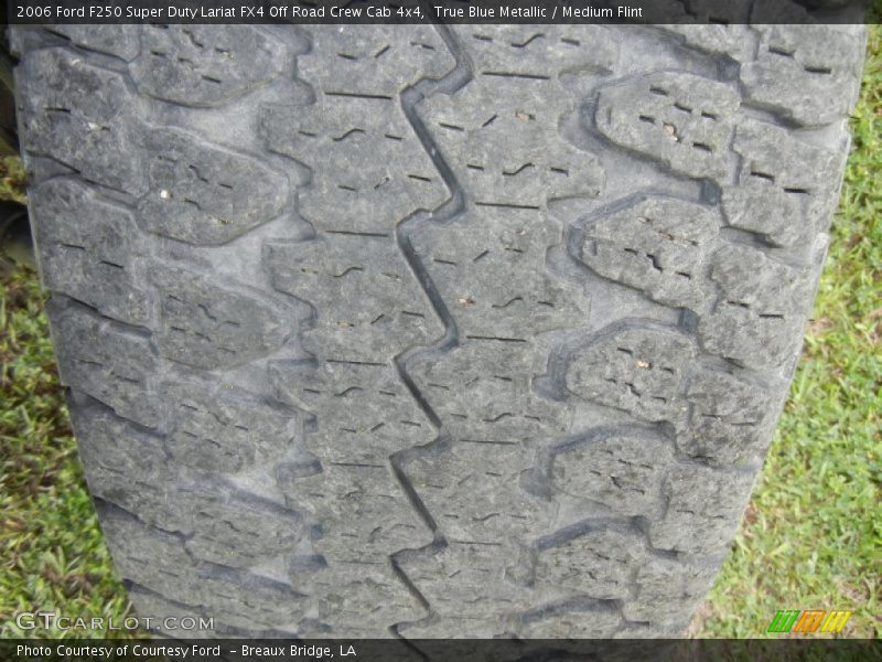 True Blue Metallic / Medium Flint 2006 Ford F250 Super Duty Lariat FX4 Off Road Crew Cab 4x4
