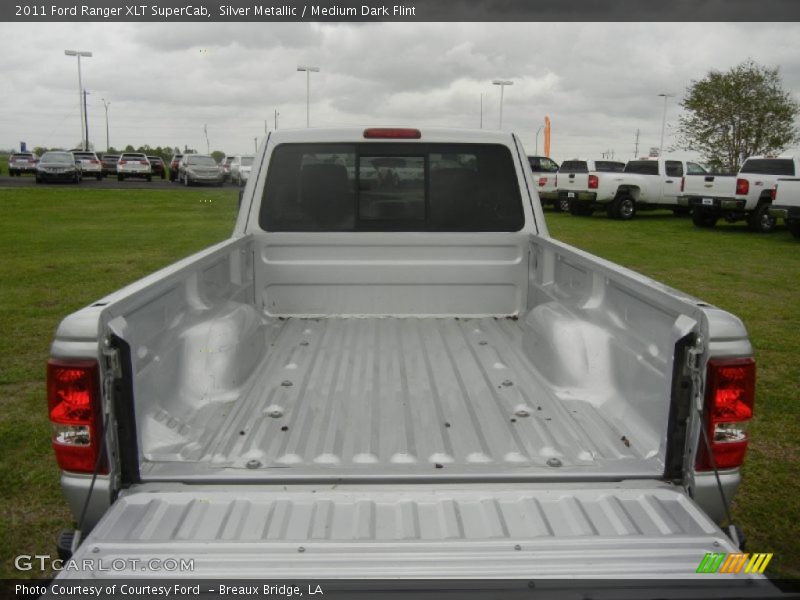Silver Metallic / Medium Dark Flint 2011 Ford Ranger XLT SuperCab