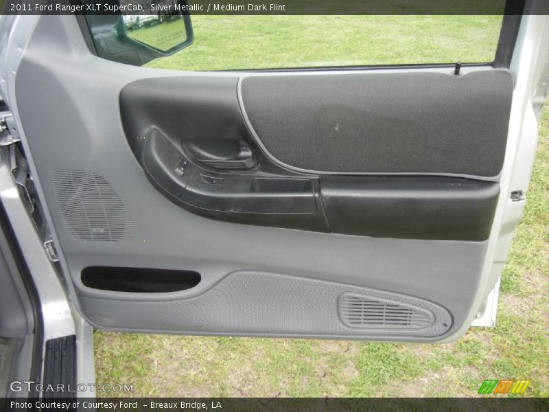 Silver Metallic / Medium Dark Flint 2011 Ford Ranger XLT SuperCab