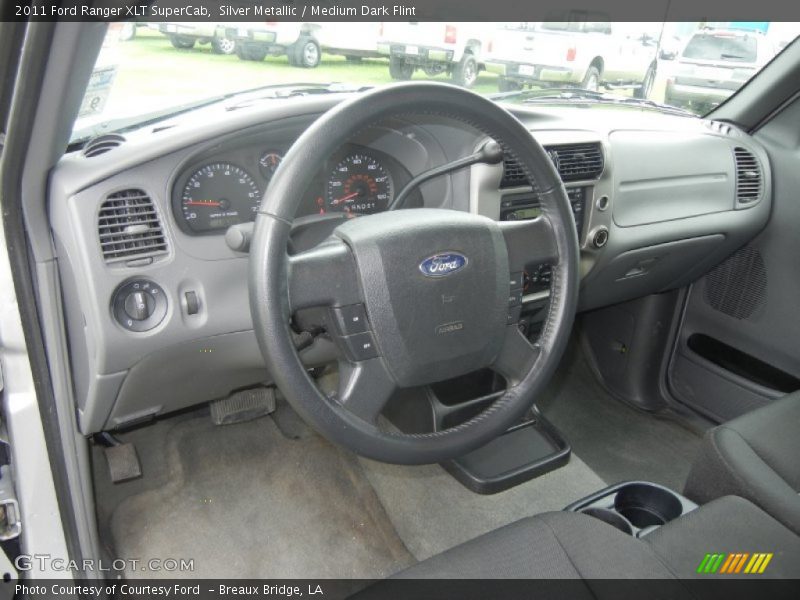Dashboard of 2011 Ranger XLT SuperCab