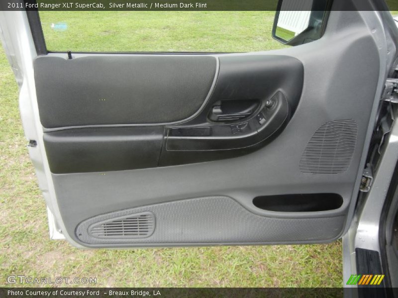 Silver Metallic / Medium Dark Flint 2011 Ford Ranger XLT SuperCab