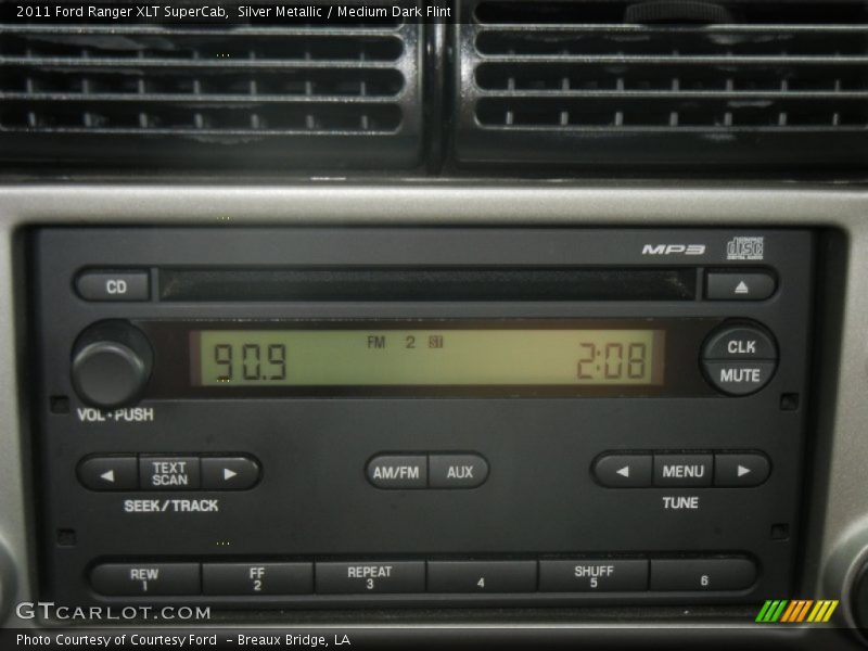 Audio System of 2011 Ranger XLT SuperCab