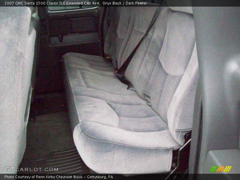 Onyx Black / Dark Pewter 2007 GMC Sierra 1500 Classic SLE Extended Cab 4x4