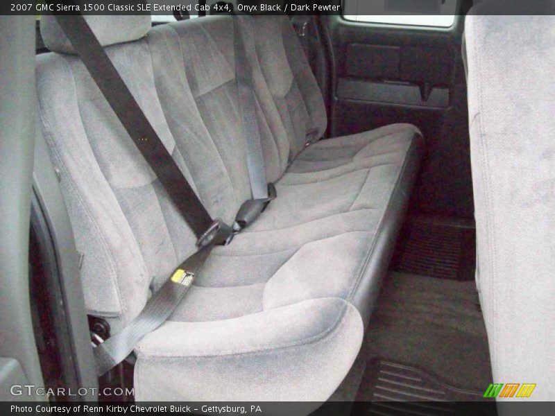 Onyx Black / Dark Pewter 2007 GMC Sierra 1500 Classic SLE Extended Cab 4x4