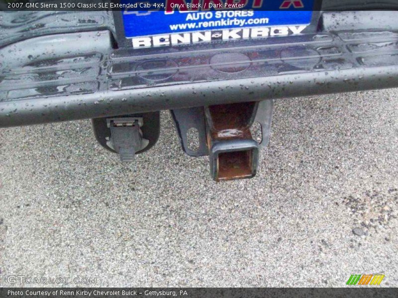 Onyx Black / Dark Pewter 2007 GMC Sierra 1500 Classic SLE Extended Cab 4x4