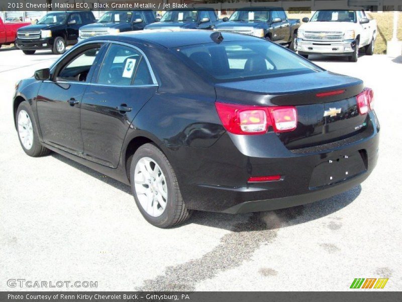 Black Granite Metallic / Jet Black 2013 Chevrolet Malibu ECO