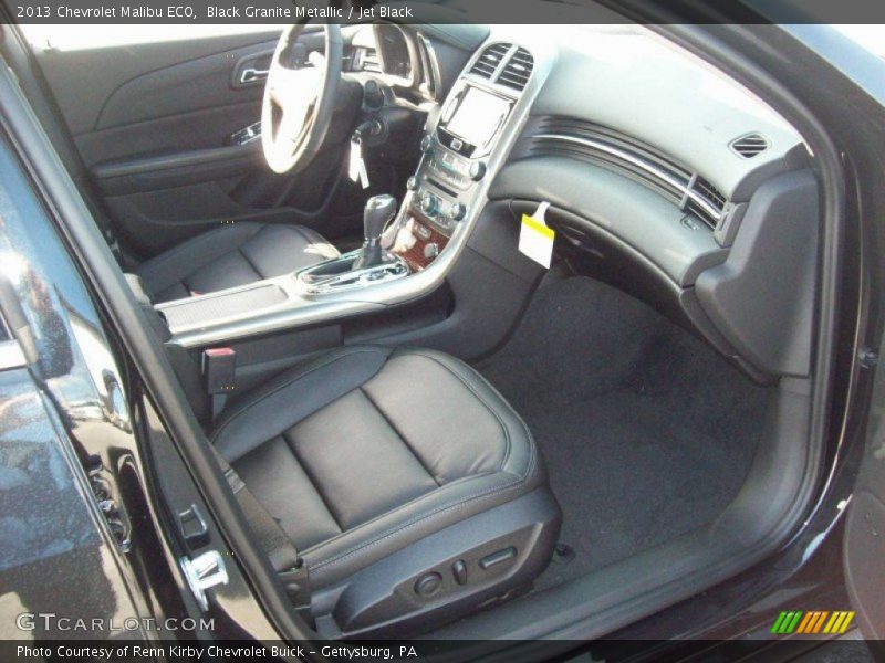 Black Granite Metallic / Jet Black 2013 Chevrolet Malibu ECO
