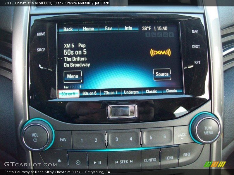 Black Granite Metallic / Jet Black 2013 Chevrolet Malibu ECO