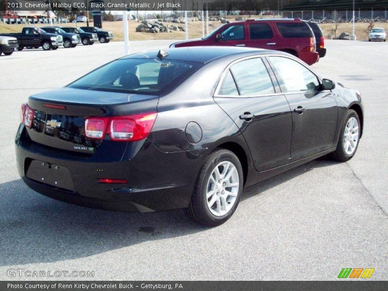 Black Granite Metallic / Jet Black 2013 Chevrolet Malibu ECO