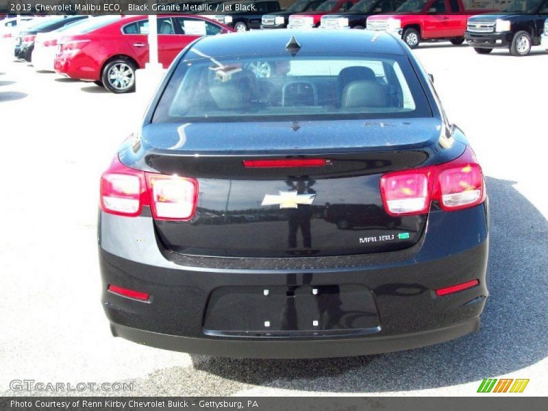 Black Granite Metallic / Jet Black 2013 Chevrolet Malibu ECO