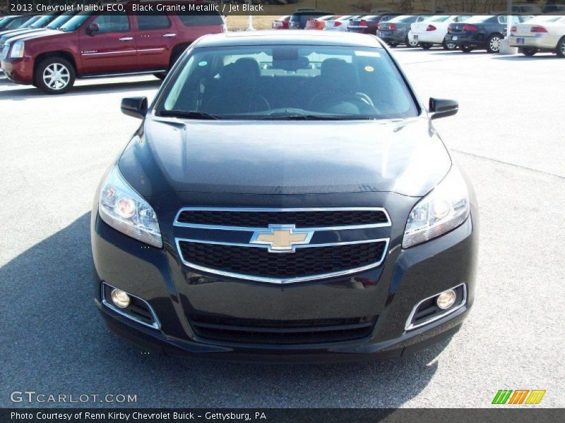 Black Granite Metallic / Jet Black 2013 Chevrolet Malibu ECO