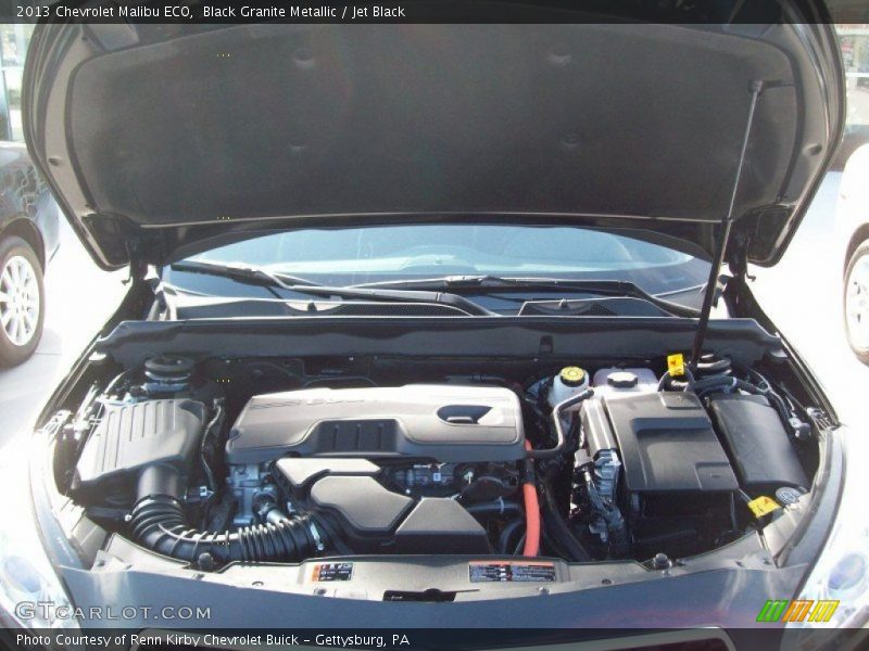 Black Granite Metallic / Jet Black 2013 Chevrolet Malibu ECO