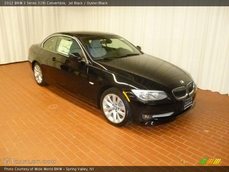 Jet Black / Oyster/Black 2012 BMW 3 Series 328i Convertible