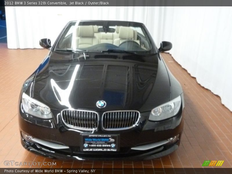 Jet Black / Oyster/Black 2012 BMW 3 Series 328i Convertible