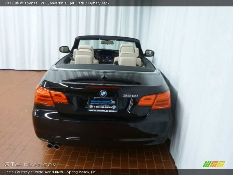 Jet Black / Oyster/Black 2012 BMW 3 Series 328i Convertible