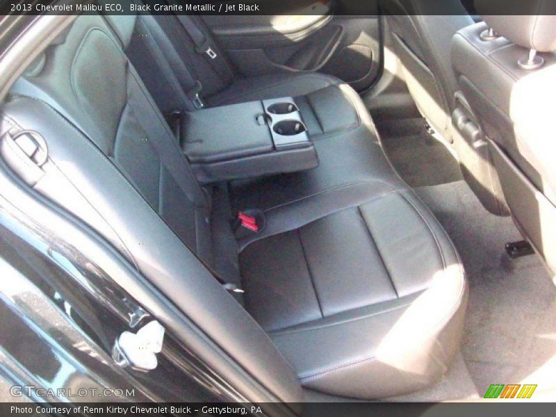 Black Granite Metallic / Jet Black 2013 Chevrolet Malibu ECO