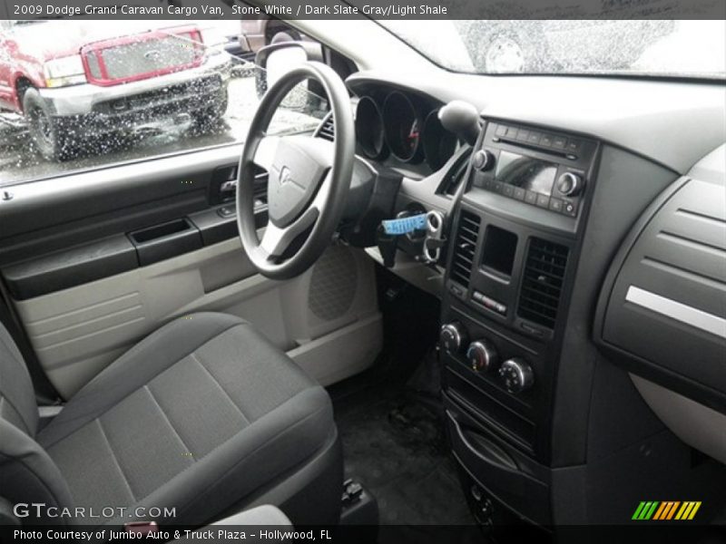  2009 Grand Caravan Cargo Van Dark Slate Gray/Light Shale Interior