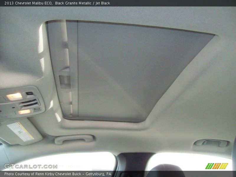 Sunroof of 2013 Malibu ECO
