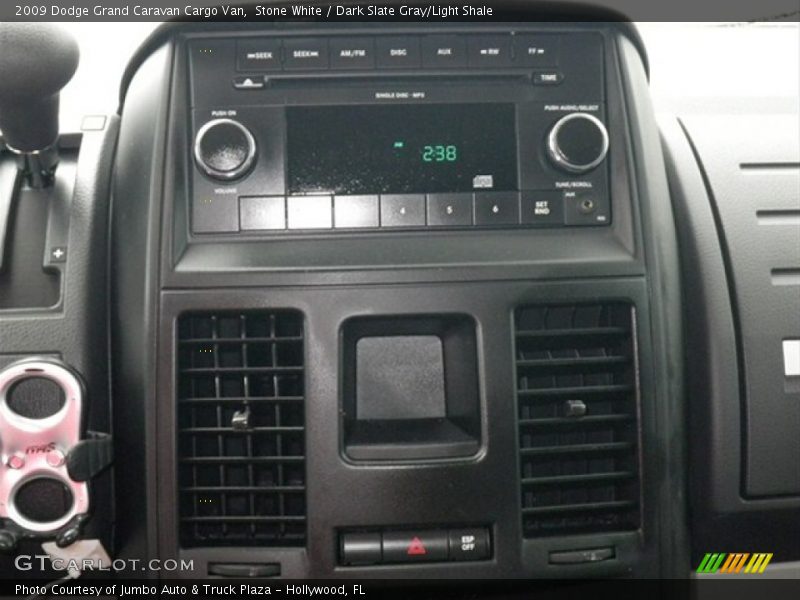 Controls of 2009 Grand Caravan Cargo Van