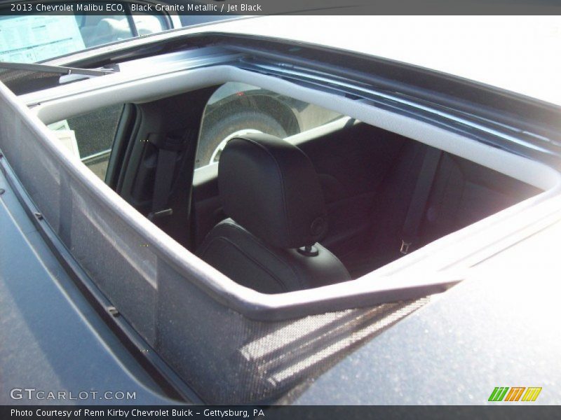 Sunroof of 2013 Malibu ECO
