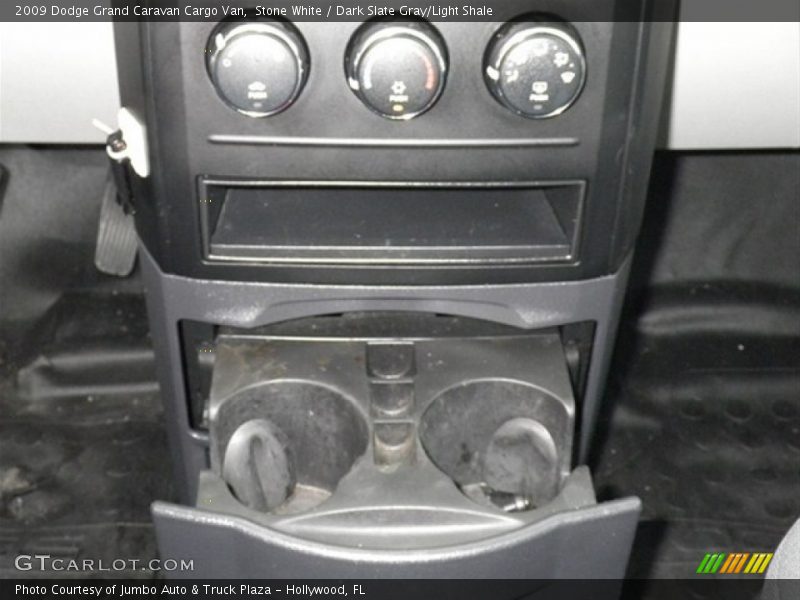 Stone White / Dark Slate Gray/Light Shale 2009 Dodge Grand Caravan Cargo Van