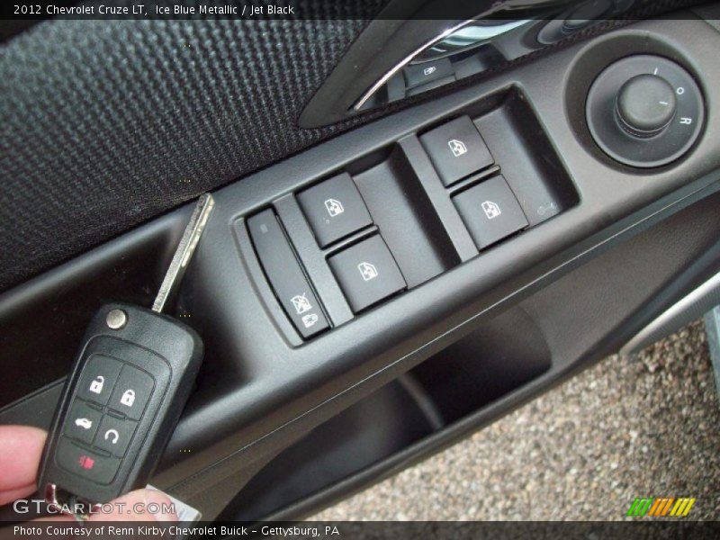 Ice Blue Metallic / Jet Black 2012 Chevrolet Cruze LT