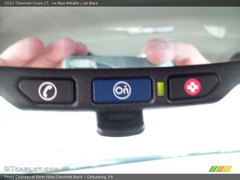 Ice Blue Metallic / Jet Black 2012 Chevrolet Cruze LT