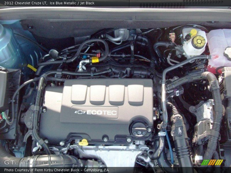 Ice Blue Metallic / Jet Black 2012 Chevrolet Cruze LT