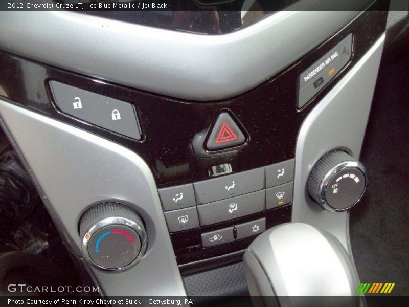 Ice Blue Metallic / Jet Black 2012 Chevrolet Cruze LT