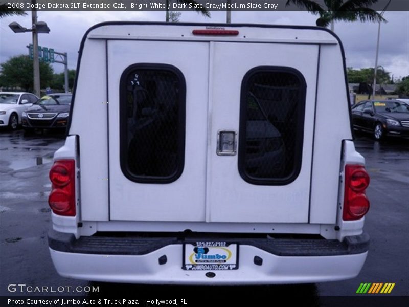 Bright White / Dark Slate Gray/Medium Slate Gray 2008 Dodge Dakota SLT Extended Cab