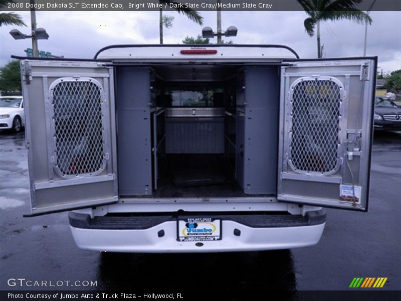 Bright White / Dark Slate Gray/Medium Slate Gray 2008 Dodge Dakota SLT Extended Cab