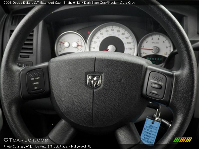  2008 Dakota SLT Extended Cab Steering Wheel