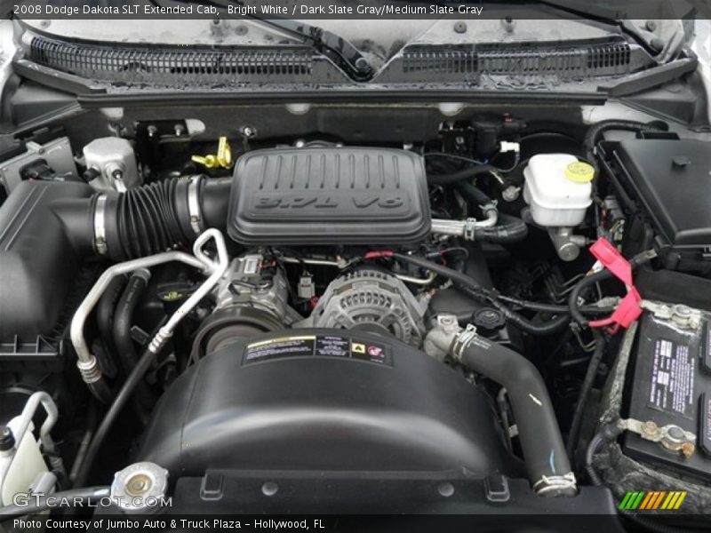  2008 Dakota SLT Extended Cab Engine - 3.7 Liter SOHC 12-Valve PowerTech V6