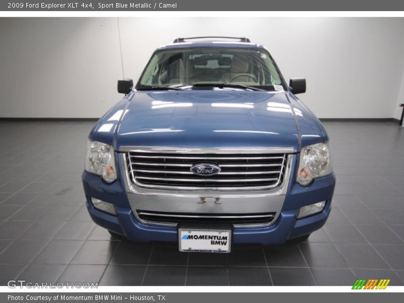 Sport Blue Metallic / Camel 2009 Ford Explorer XLT 4x4