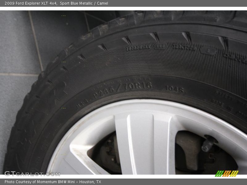 Sport Blue Metallic / Camel 2009 Ford Explorer XLT 4x4