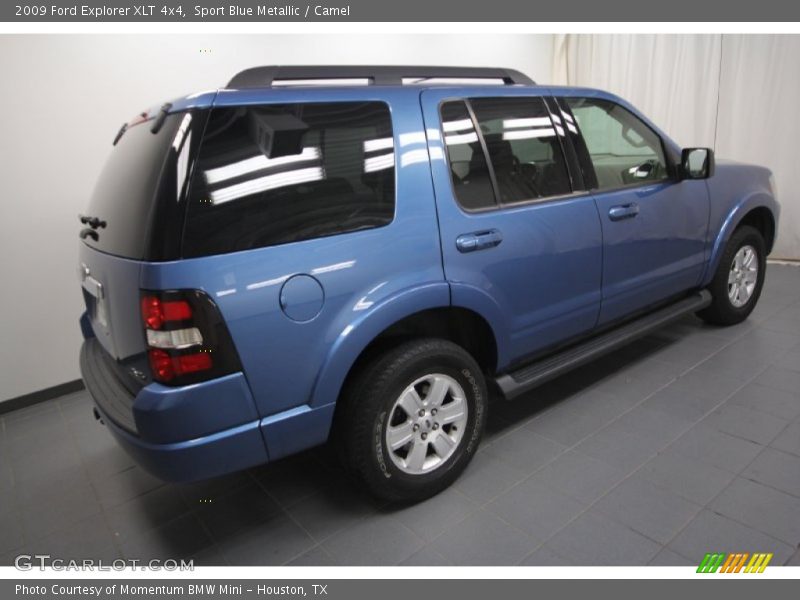 Sport Blue Metallic / Camel 2009 Ford Explorer XLT 4x4