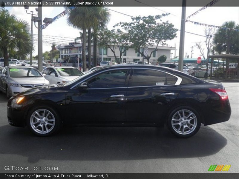 Super Black / Charcoal 2009 Nissan Maxima 3.5 SV Premium