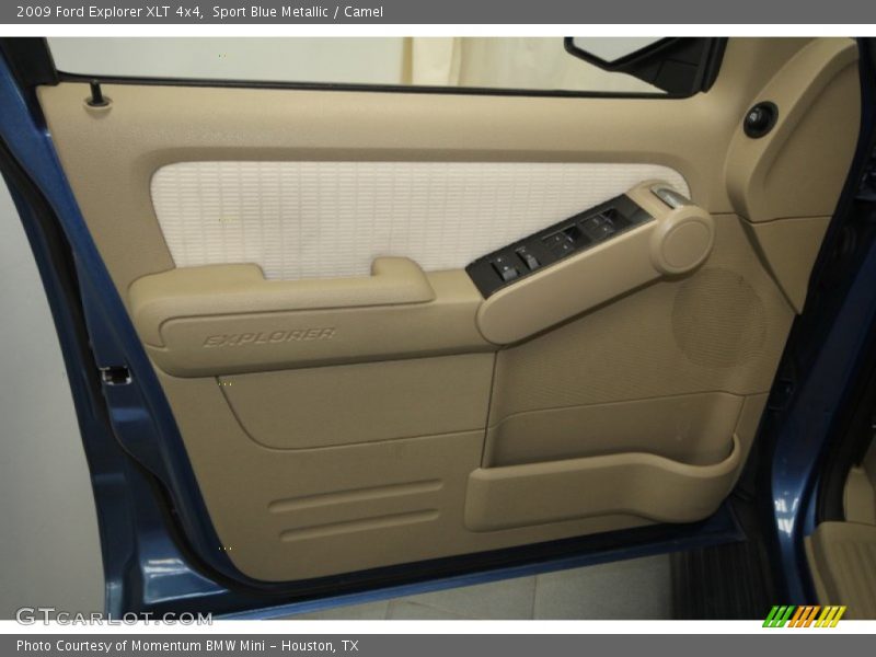 Sport Blue Metallic / Camel 2009 Ford Explorer XLT 4x4