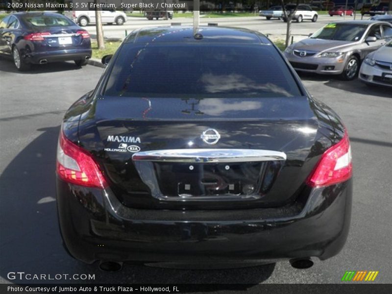 Super Black / Charcoal 2009 Nissan Maxima 3.5 SV Premium