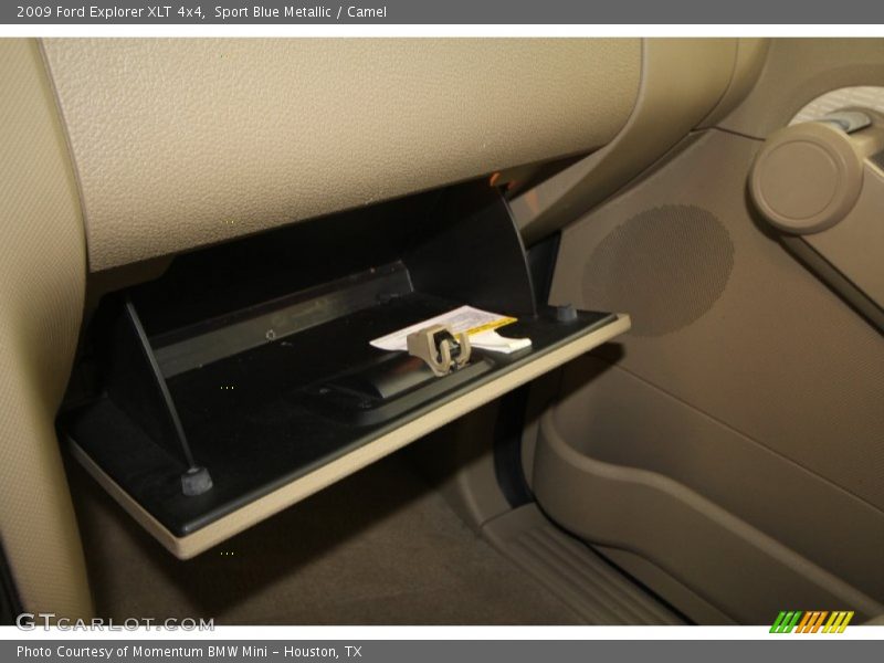 Sport Blue Metallic / Camel 2009 Ford Explorer XLT 4x4