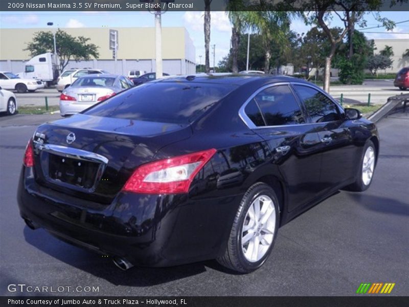 Super Black / Charcoal 2009 Nissan Maxima 3.5 SV Premium